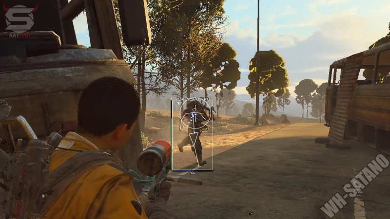 Arc Raiders game ESP overlay showing player boxes and drone tracking
